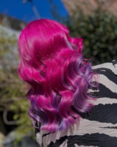 Vivid hair colours William Guy salons