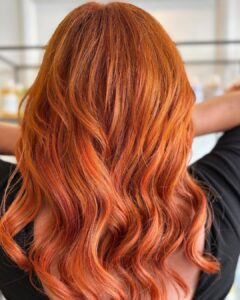 copper hair colours William Guy salons